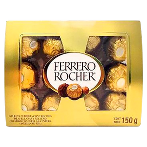 FERRERO ROCHER CON 12PZ 150G