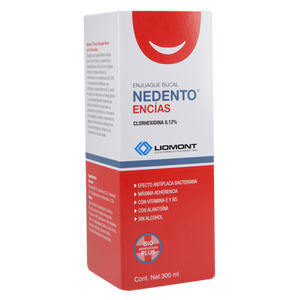 NEDENTO ENCIAS ENJUAGUE BUCAL CON 300ML