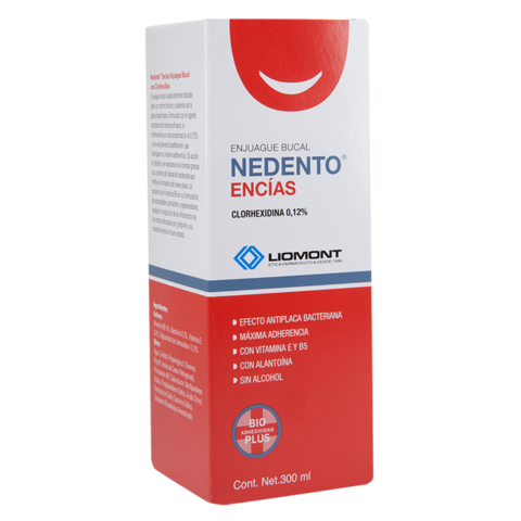 NEDENTO ENCIAS ENJUAGUE BUCAL CON 300ML